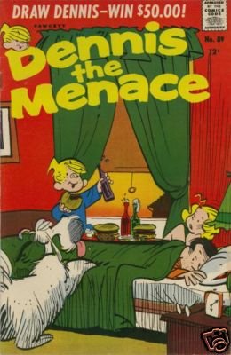 - -DENNIS THE MENACE # 89 GD comic book 1967 FAWCETT- -
