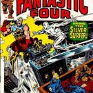 - - FANTASTIC FOUR #121 VG comic 1972 SILVER SURFER - -