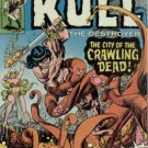 - - KULL THE DESTROYER # 21 VF comic 1977 Marvel - -