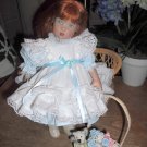 3 pc Pinafore Dress Set for Ann Estelle or Bitty Bethany Doll