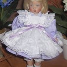 3 pc Pinafore Dress set for Ann Estelle or Bitty Bethany doll