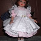 Fancy Pinafore Dress for 14" Betsy McCall