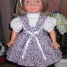 Mock Spring Pinafore Dress for 16" My Friend Mandy or Jenny Dolls