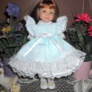 3 pc Mint pinafore set for 10" Creedy or Ann Estelle