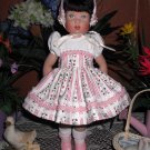 Spring Print Dress for Ann Estelle or Bitty Bethany Doll