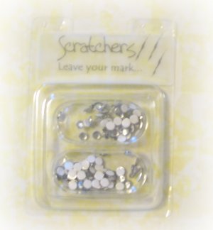 100 Clear Self Adhesive Gems perfect for Nail Art, Projects and Scrapbooking