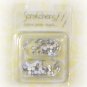 100 Clear Self Adhesive Gems perfect for Nail Art, Projects and Scrapbooking