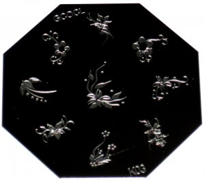 GCOCL Stamping Nail Art Image Plate K03