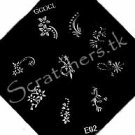 GCOCL Stamping Nail Art Image Plate E02