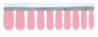 Light Pink - 100% Dry Nail Polish Appiques / Sticker / Shield / Patch / Decal