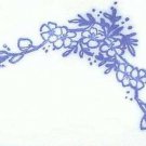-Unmounted- Floral Decorative Arch Border Rubber Stamp