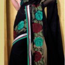 Black  Georgette Saree with Blouse