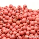 Acai beads, Pack of 50 beads - Light Pink