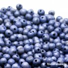 Acai beads, Pack of 50 beads - Midnight Blue