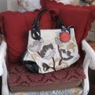 Chic floral handbag!