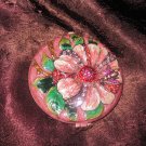 Compact - Pink Flowers (Large)