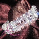 Clear Beaded Bracelet