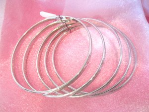 Silver Bangle Bracelets