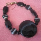 Black & White Beaded Bracelet