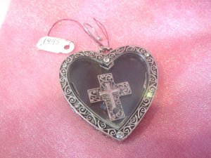 Heart & Cross Pendant