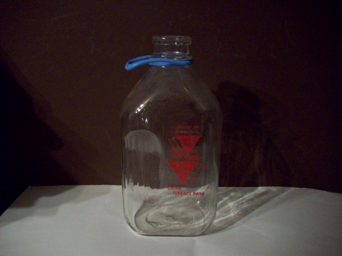 Terrace Park Dairy Glass Milk Jug
