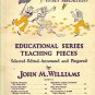 Vintage Sheet Music Yellow Butterfly