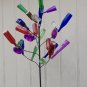 large 28 bottle life like metal bottle tree