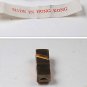 OLD VINTAGE GOLD TONE METAL WHISTLE PENDANT CHARM