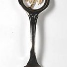 VINTAGE FLORIDA COLLECTIBLE SPOON PALM TREE SILVER TONE