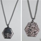 VINTAGE SILVER MEDICAL ALERT NECKLACE ENGRAVABLE