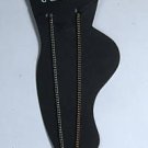 SMILEY FACE SILVERTONE VINTAGE ANKLE BRACELET JEWELRY