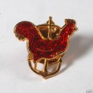 VINTAGE 1963 LIONS CLUB ROOSTER PIN COLLECTIBLE