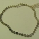 Vintage Green Plastic Beaded Hong Kong Necklace Jewelry