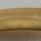 Vintage Hair Barrette Gold Tone Metal Spring Clip Hair Accessorie
