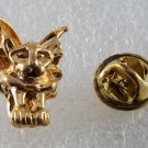 Gargoyle Guardians Guidance and Protection Lapel Pin Gold Metal Jewelry