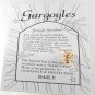 Gargoyle Guardians Guidance and Protection Lapel Pin Gold Metal Jewelry