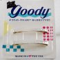 Retro 1989 Goody Stay Tight Hair Barrettes Pair New in Package White Hologram