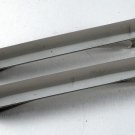Vintage Hair Barrette Pair Silver Metal  Hair Clip Accessorie Long