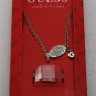 Guess Letter Silver G Ankle Bracelet Toe Ring Silver Metal Rhinestone Set