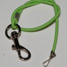 STRETCHY BUNGEE CORD GREEN KEYCHAIN PAGER CELL PHONE