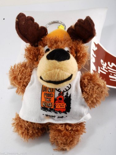 The Hills Are Alive "Do Not Feed The Bears" Key Chain Stuffed Animal NOC