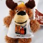 The Hills Are Alive "Do Not Feed The Bears" Key Chain Stuffed Animal NOC