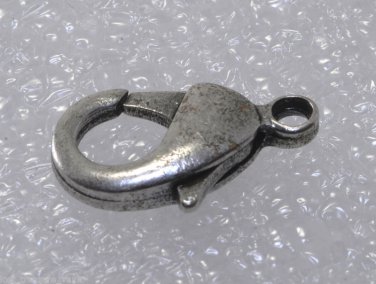 Vintage Large Silver Metal Lobster Claw  1 Jewelry