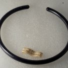 Vintage Collectible Blue 1970's West Germany Choker Plastic Necklace Jewelry