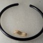 Vintage Collectible Blue 1970's West Germany Choker Plastic Necklace Jewelry
