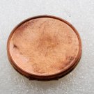 Vintage Locket OLD Copper BRass Round Jewelry Making Pendant