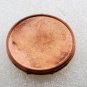 Vintage Locket OLD Copper BRass Round Jewelry Making Pendant
