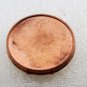 Vintage Locket OLD Copper BRass Round Jewelry Making Pendant