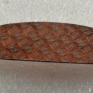 Vintage Hair Barrette Etched Copper Plated Steel 4" Hair Accessorie