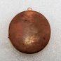 Vintage Locket OLD Copper BRass Oval Jewelry Making Pendant
